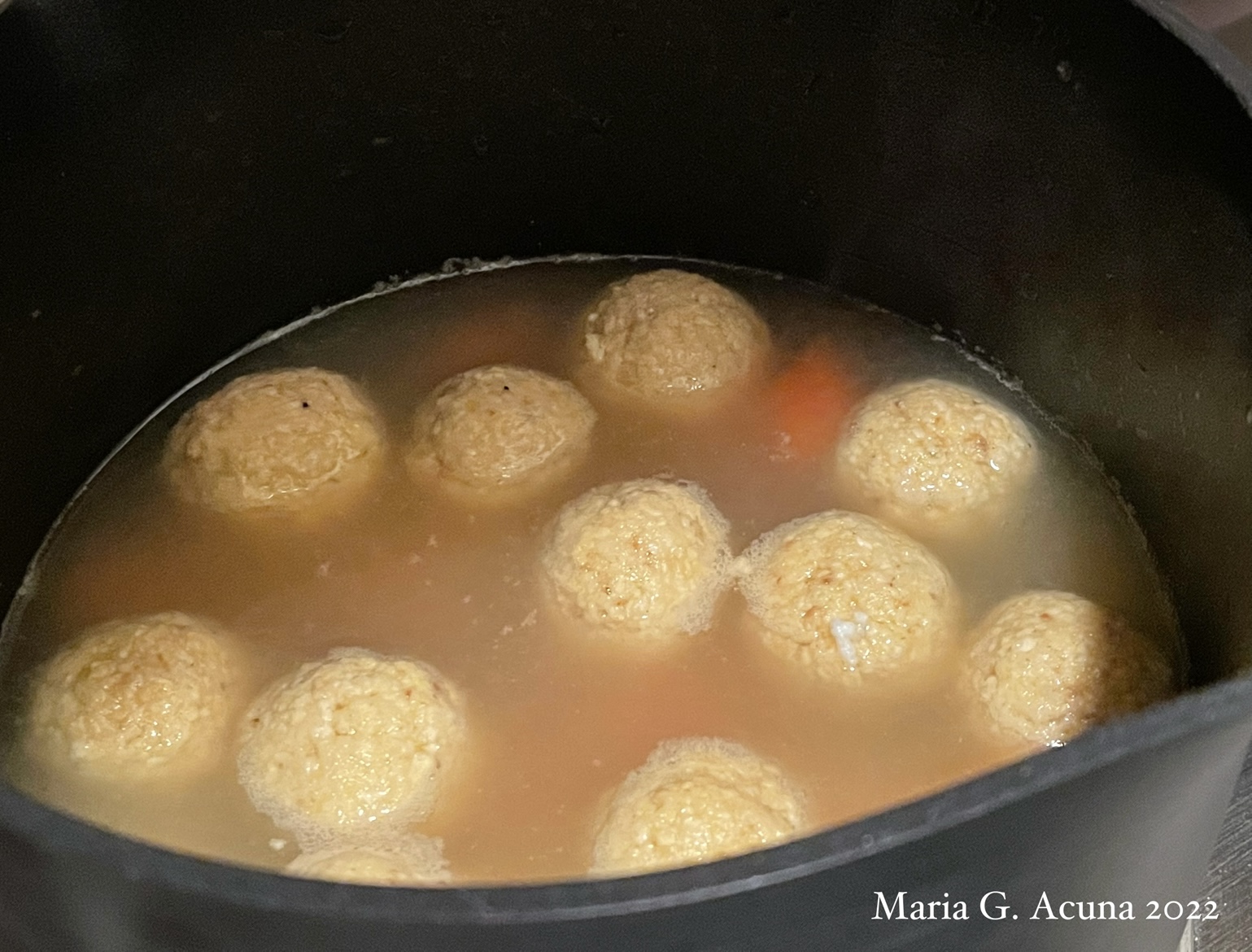 Making Matzah Ball Soup - My Virtual World Trip